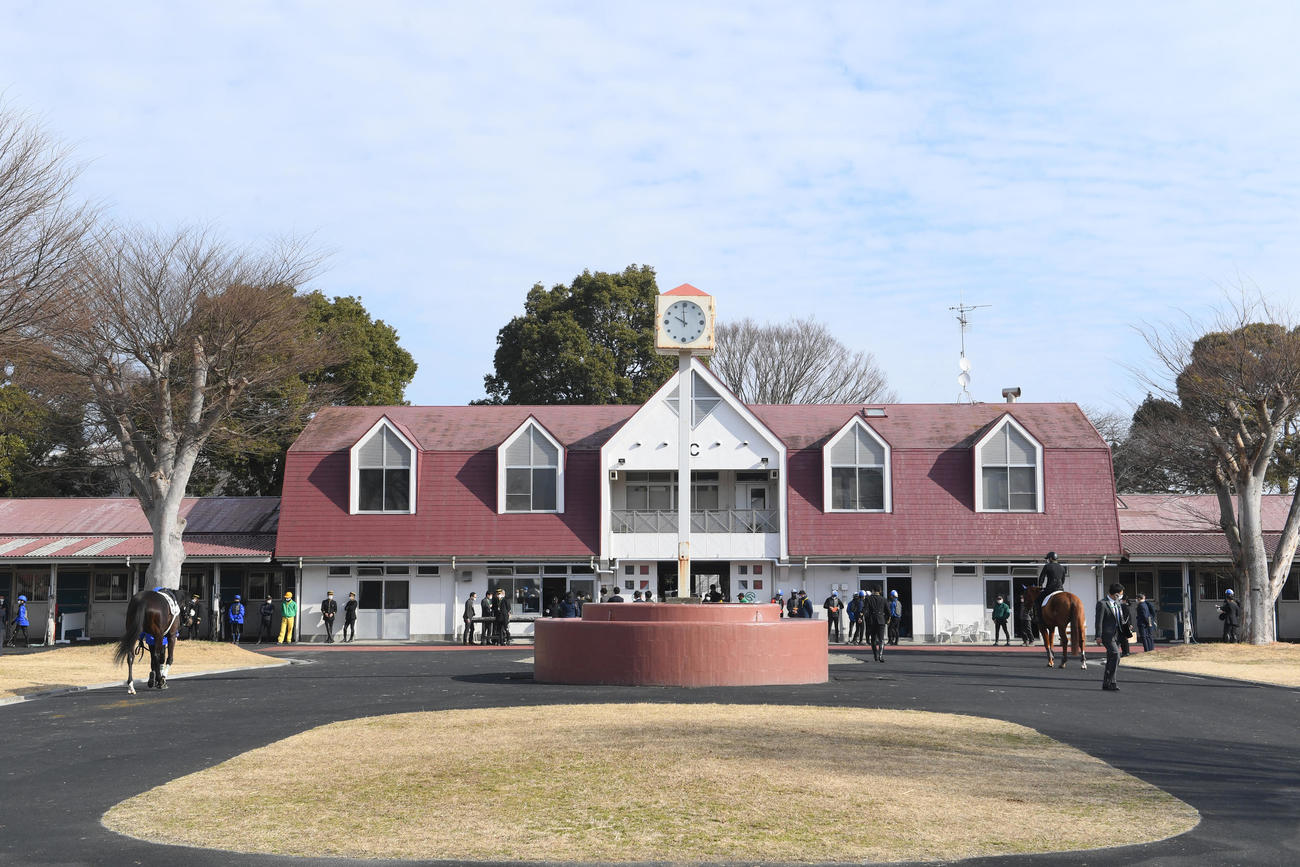 JRA競馬学校（2023年2月7日撮影）