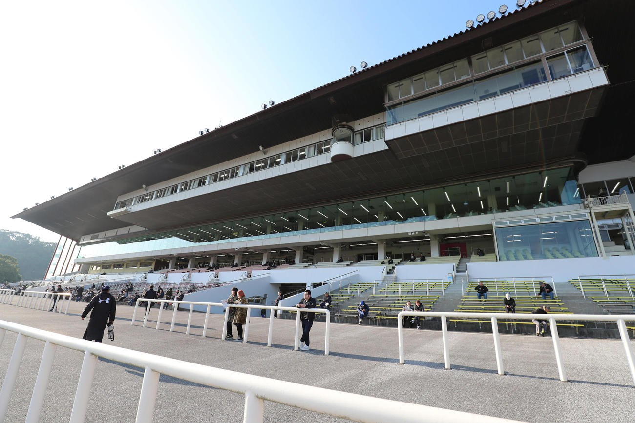 高知競馬場（2020年撮影）