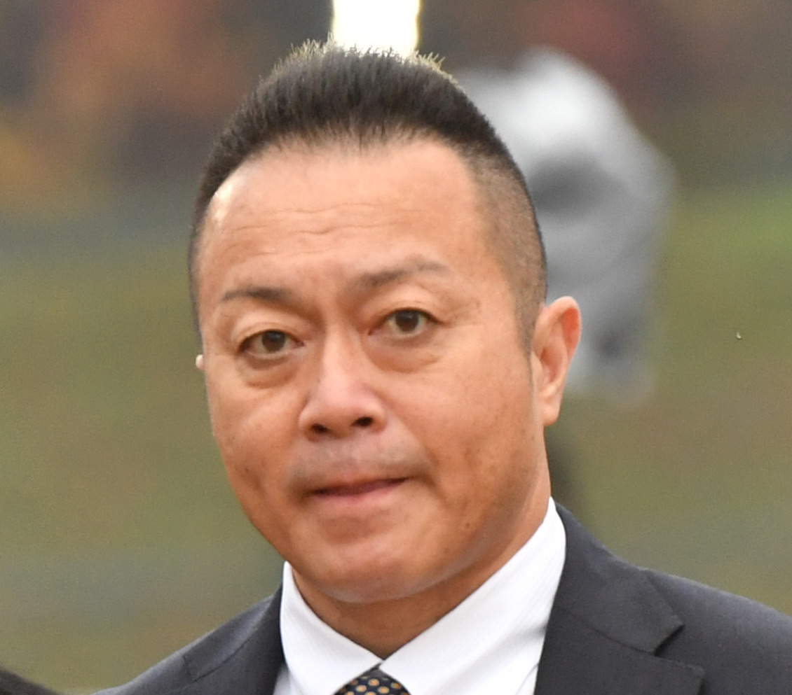 田中淳司調教師（22年11月撮影）