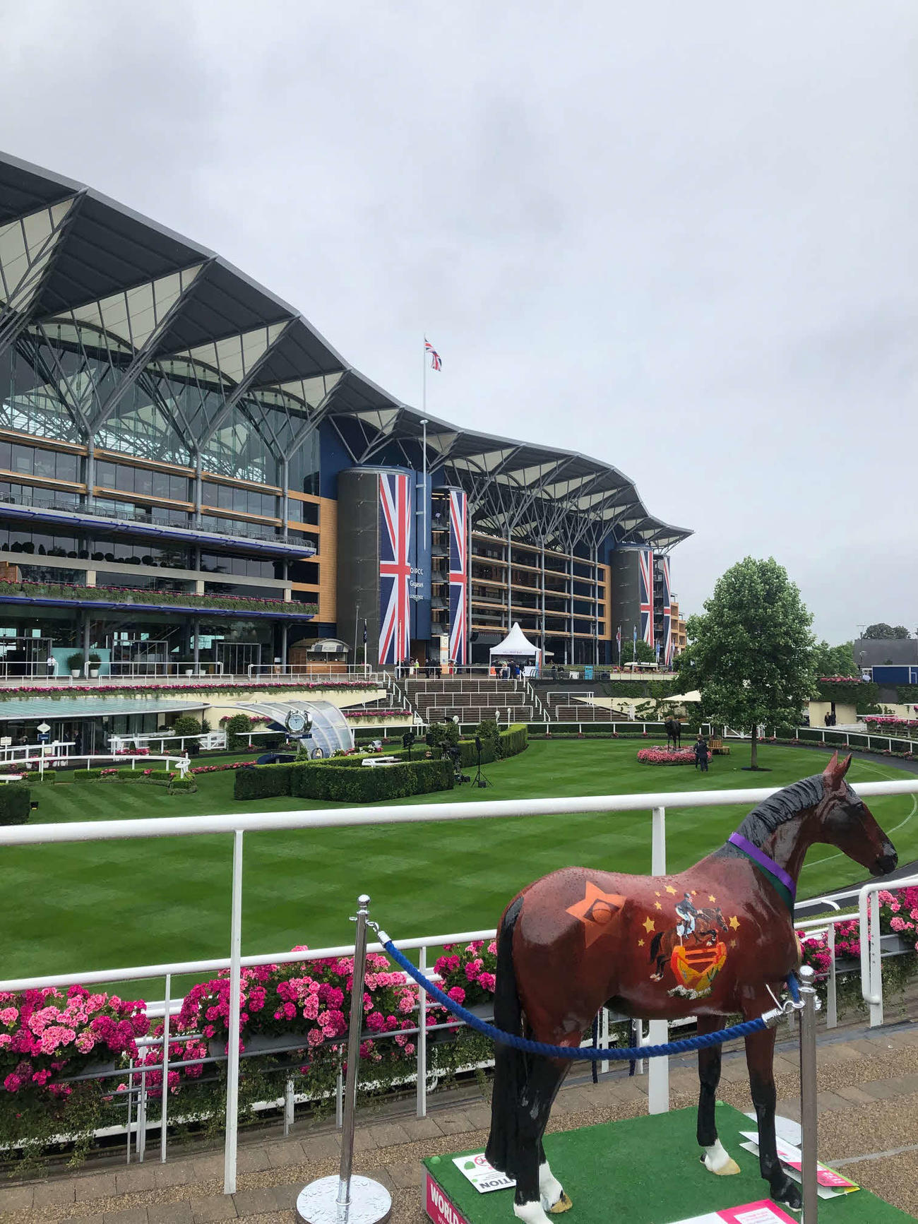 アスコット競馬場（2019年7月撮影）