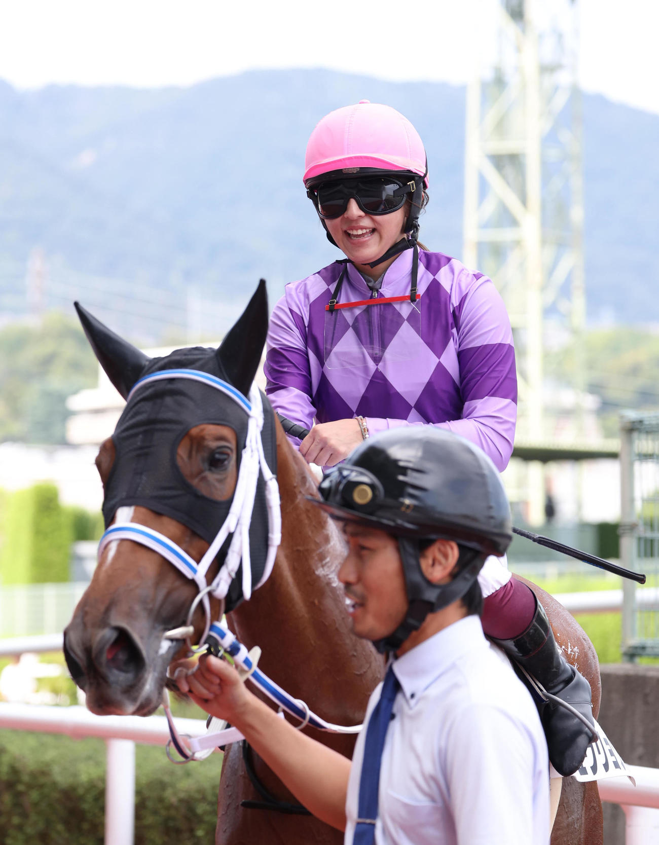 阪神4R、今村騎手を背に新馬戦を快勝したジュウリョクピエロ（撮影・白石智彦）