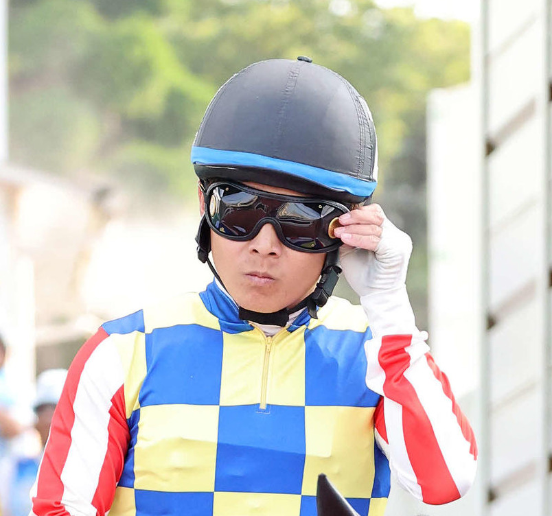 川須栄彦騎手（24年6月撮影）