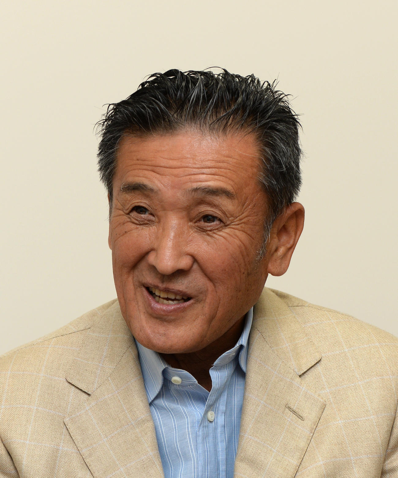 ノーザンファームの吉田勝己代表（2014年撮影）