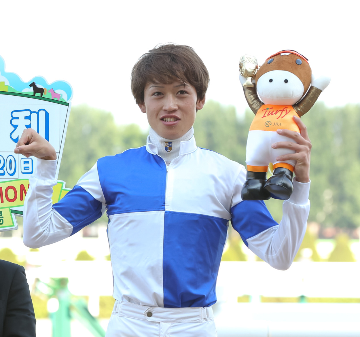 石川倭騎手（2017年8月20日撮影）