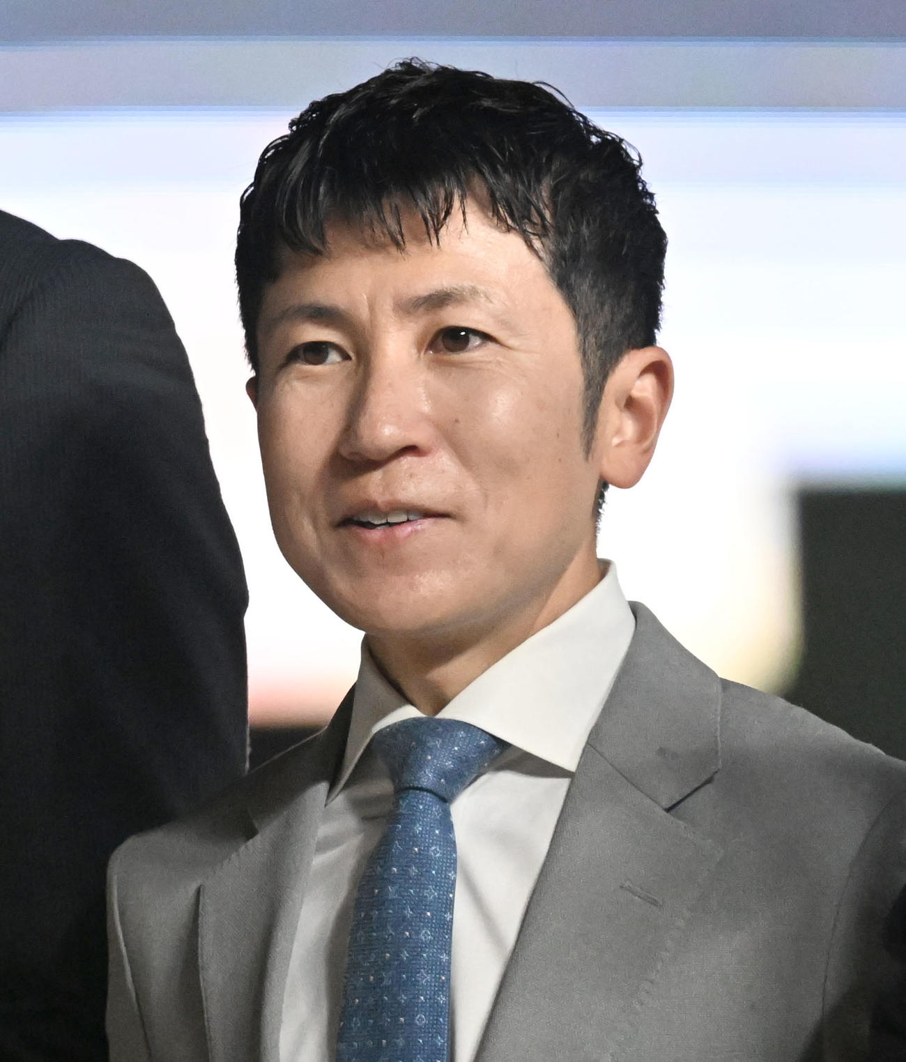 第27回ジャパンダートCをナルカミと戸崎騎手で制した田中博師（撮影・千葉一成）