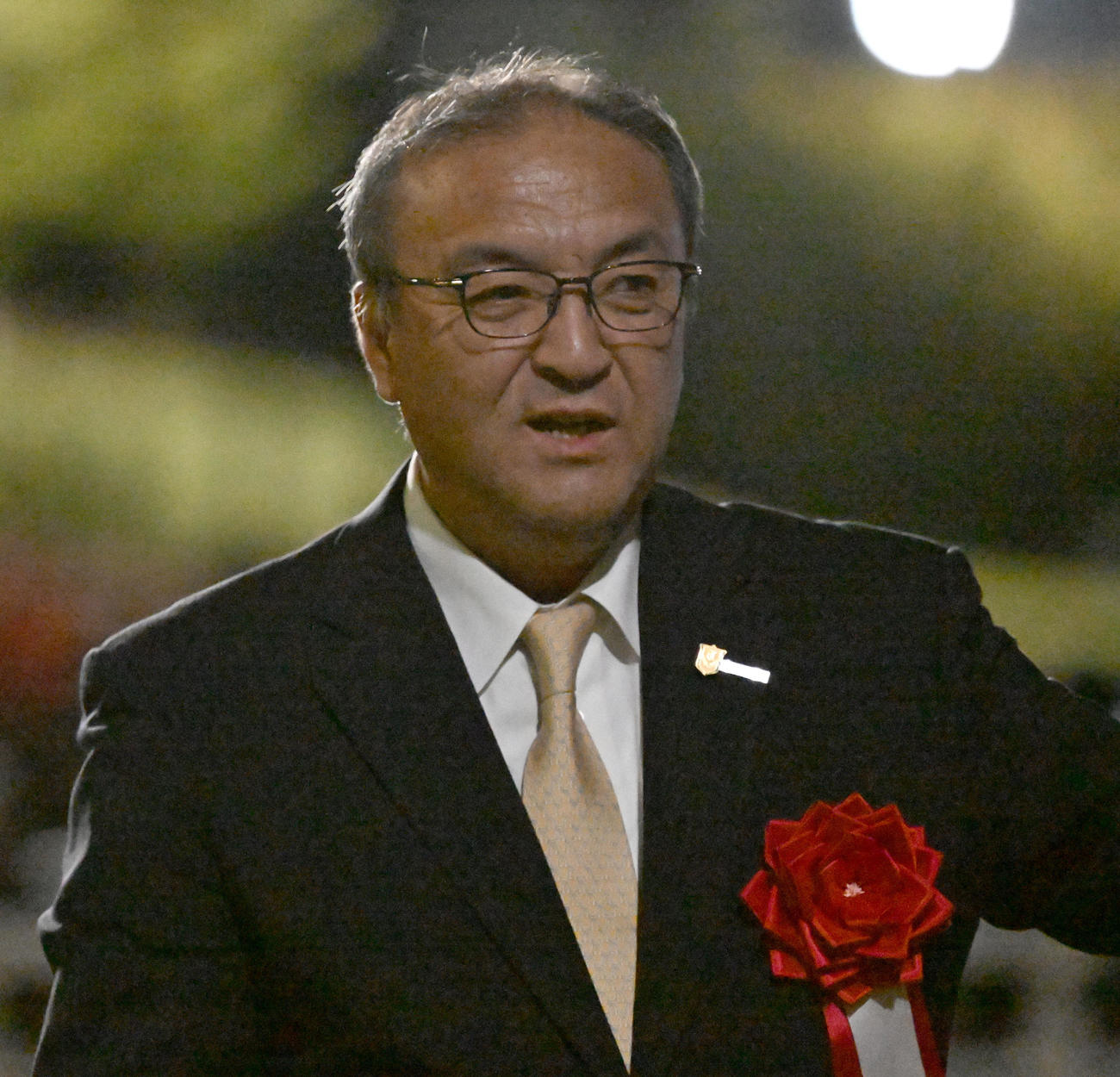 南部杯をウィルソンテソーロと川田騎手で制した高木師（撮影・千葉一成）