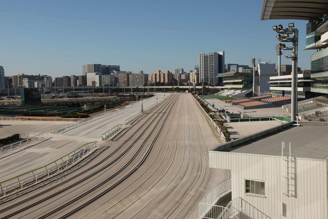 大井競馬場（2024年12月29日撮影）