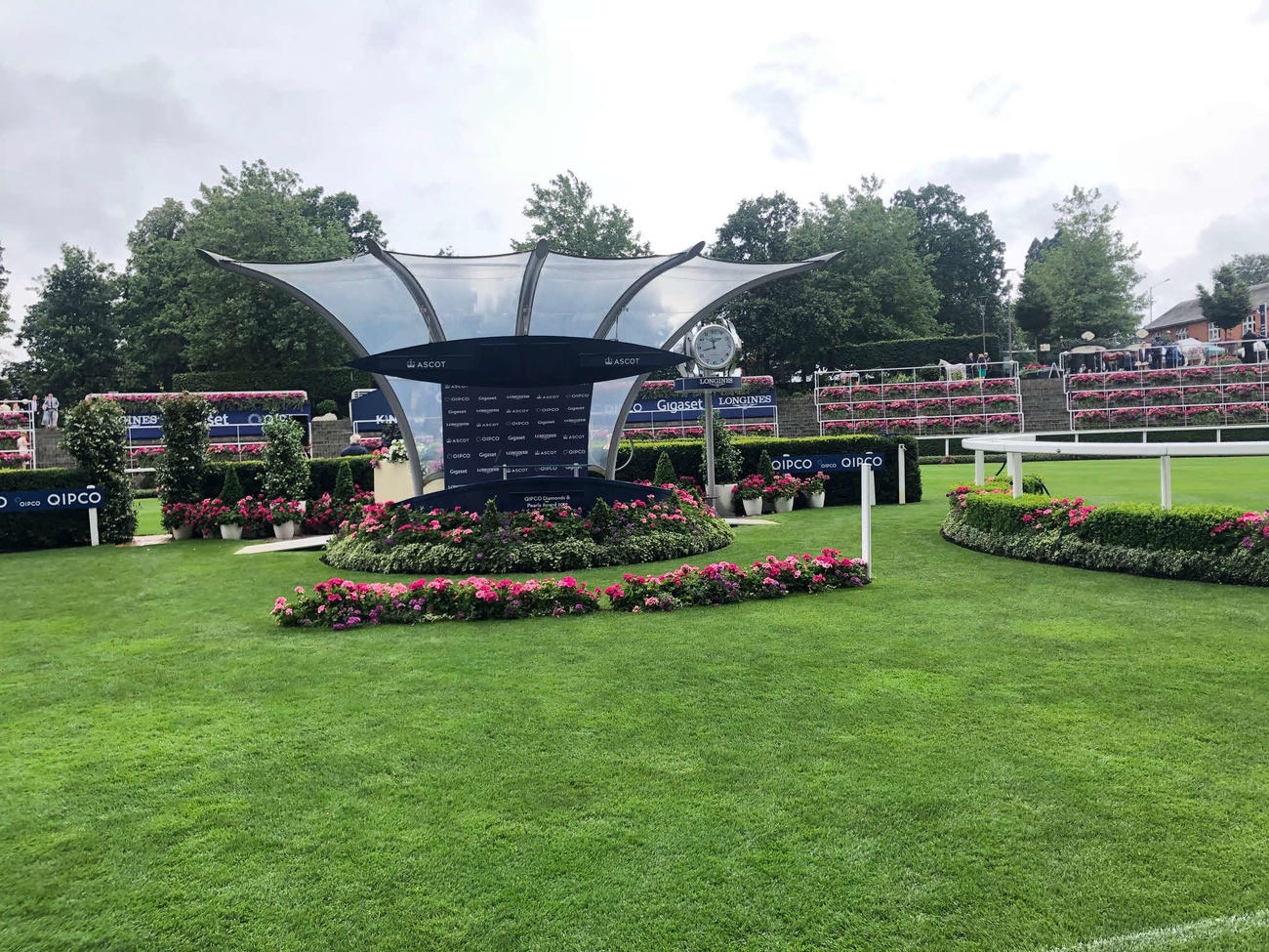 アスコット競馬場の表彰台