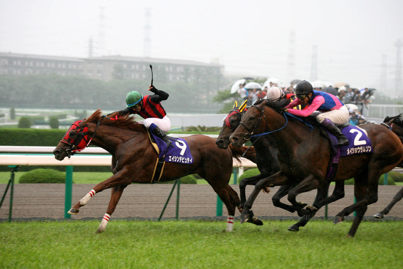 2008年、宝塚記念を制したエイシンデピュティ