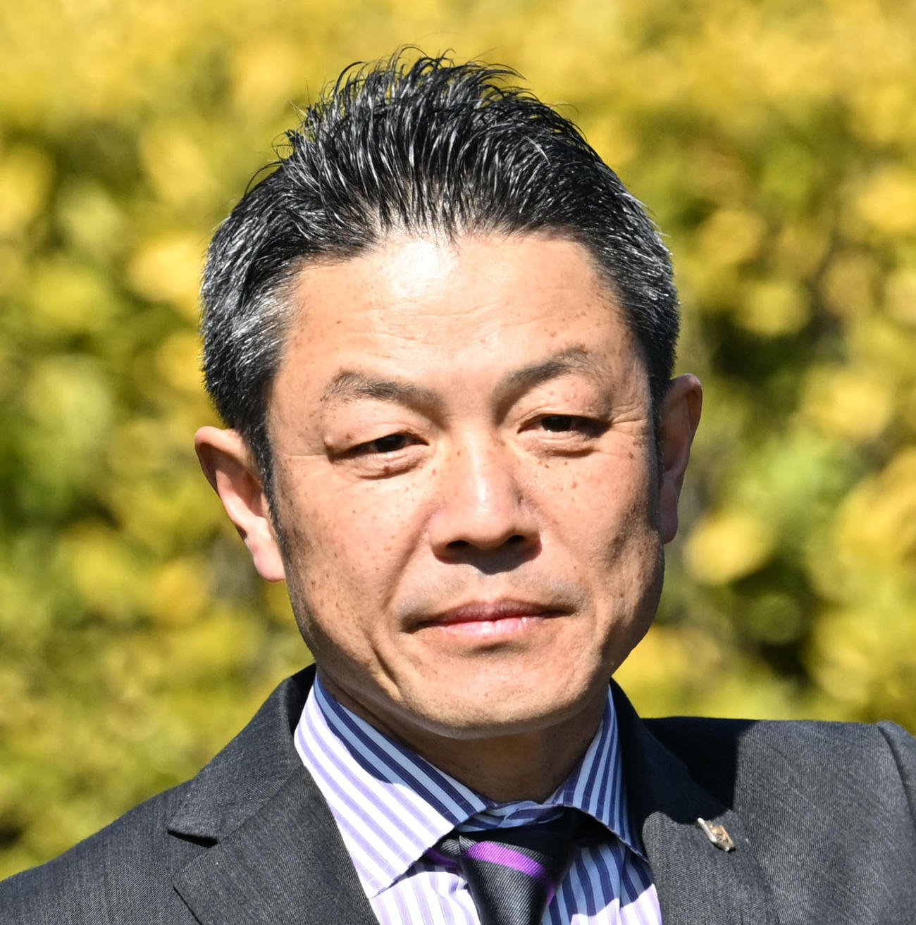 大竹正博調教師（2025年3月1日撮影）