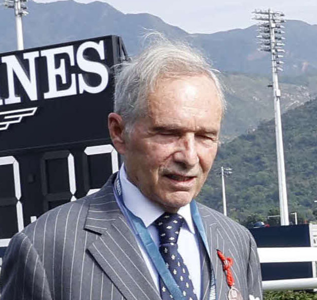 ファーブル師（（C）The Hong Kong Jockey Club）