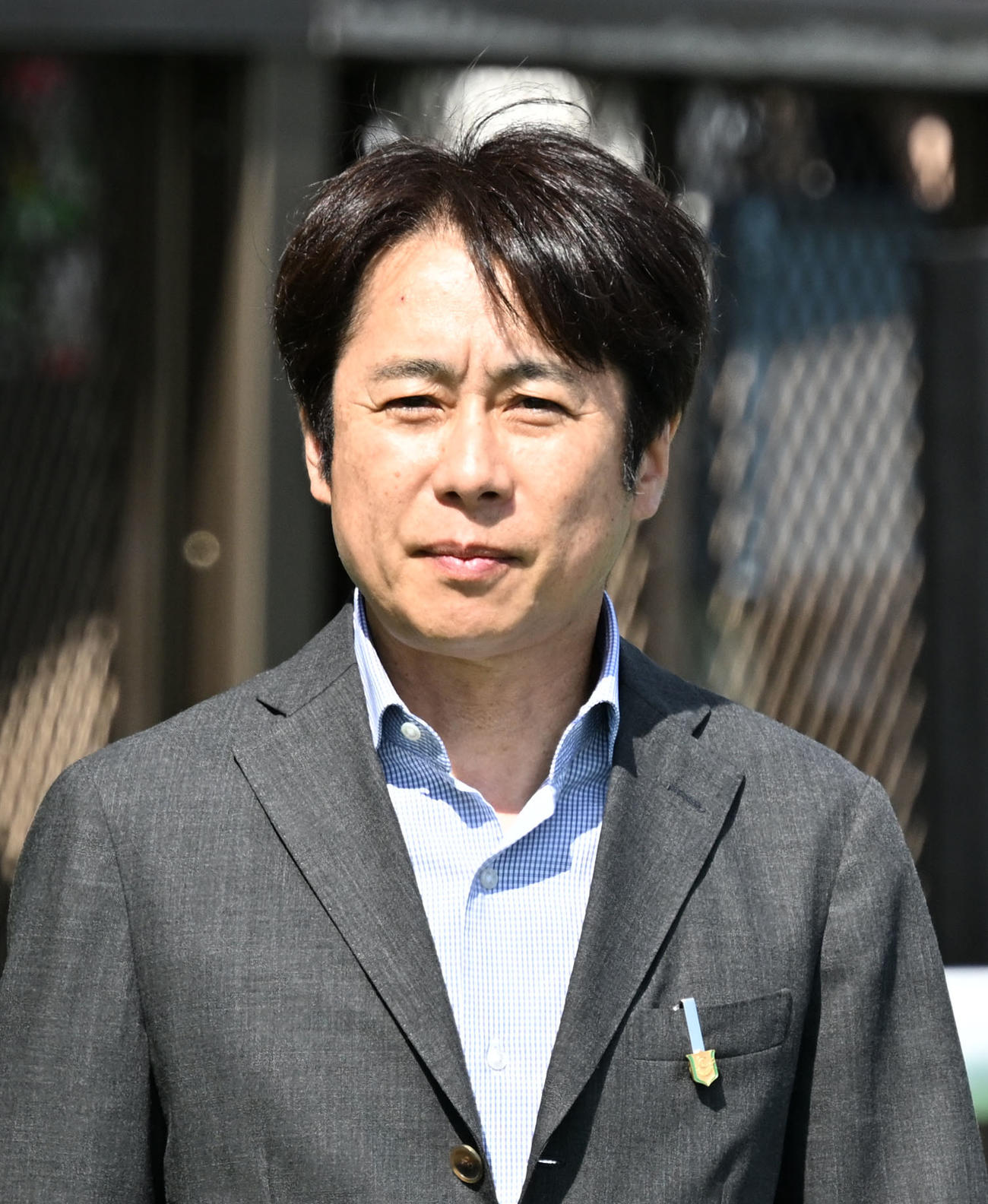 松永幹夫調教師（2025年6月撮影）