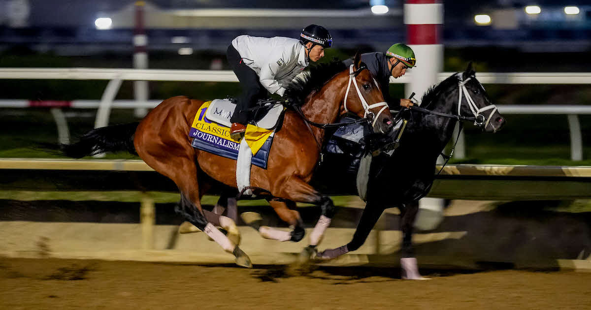 26日朝のジャーナリズム（C）Scott Serio／Eclipse Sportswire／Breeders Cup