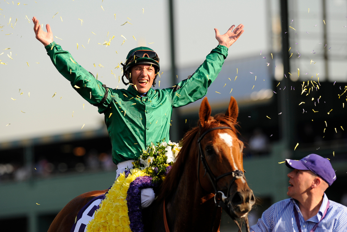 08年BCクラシックを制したレイヴンズパス（C）Breeders' Cup／Pat McDonough 2008