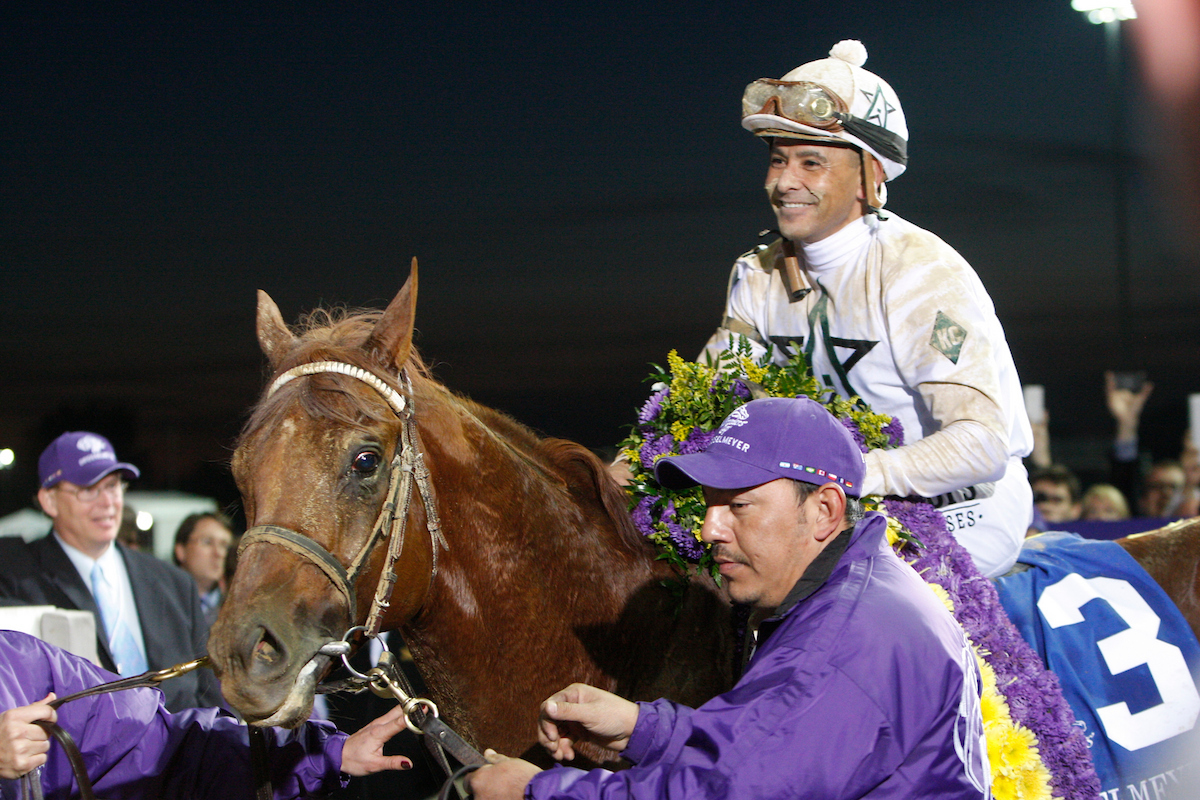 11年BCクラシックを制したドロッセルマイヤー（C）Breeders' Cup／Todd Buchanan 2011