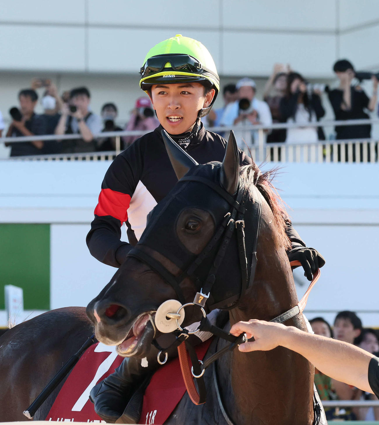 西塚洸二騎手（2025年9月撮影）