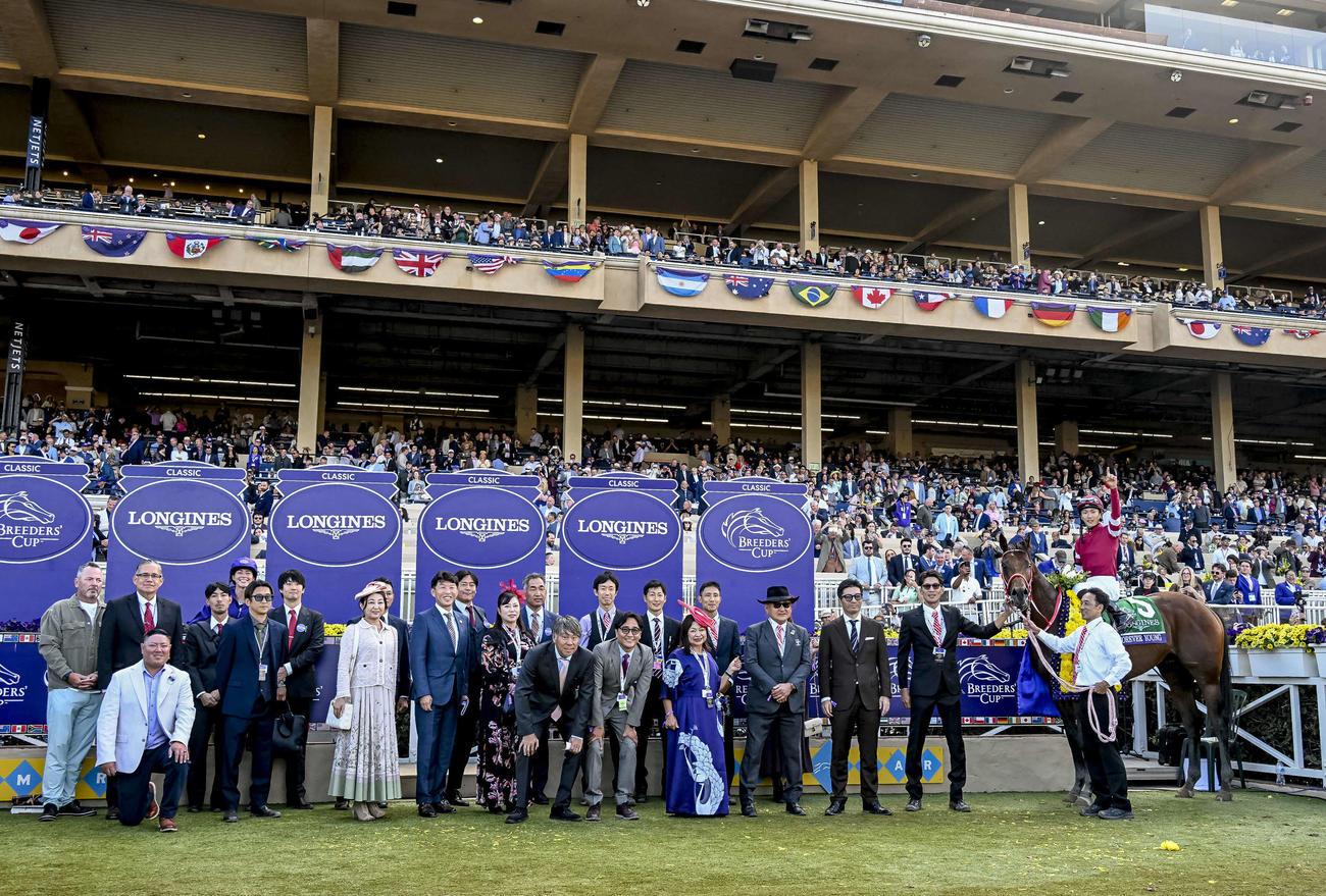 BCクラシック口取り写真（C）Carlos　J.　Calo／Eclipse　Sportswire／Breeders　Cup