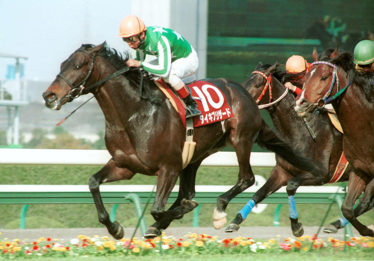 1996年3月31日、大阪杯を制したタイキブリザード