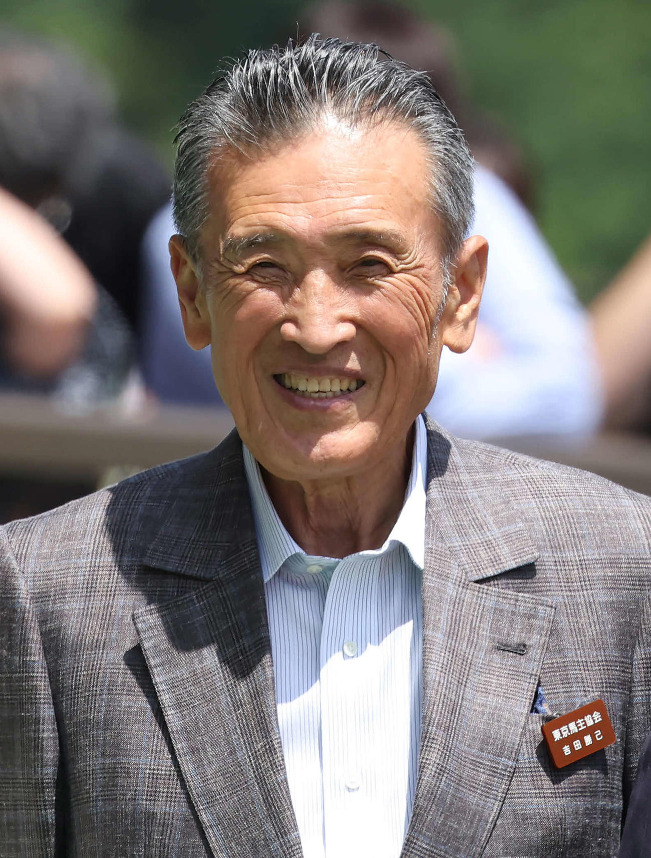 吉田勝己代表（2024年6月1日撮影）