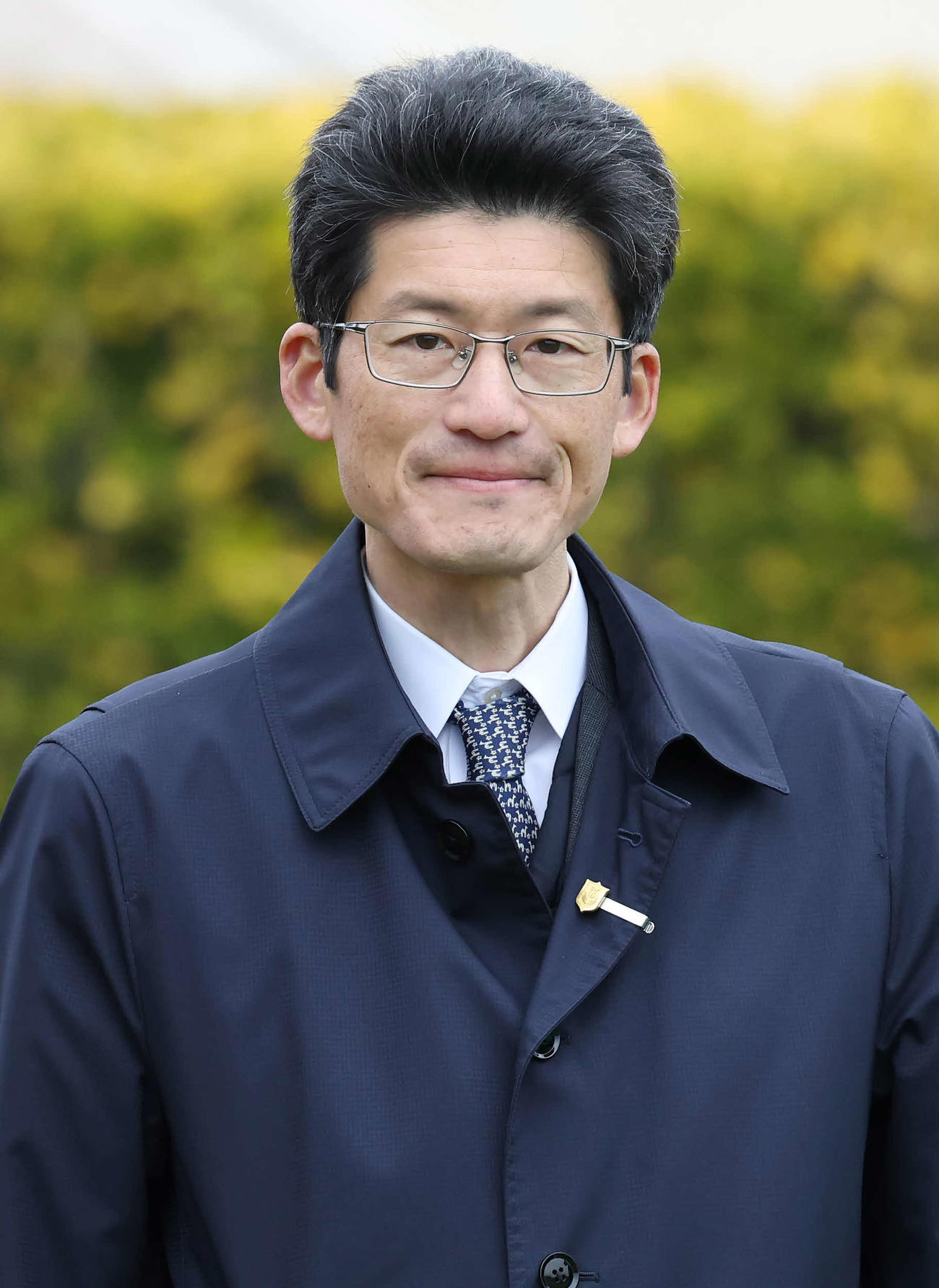 和田正一郎調教師（2025年3月撮影）