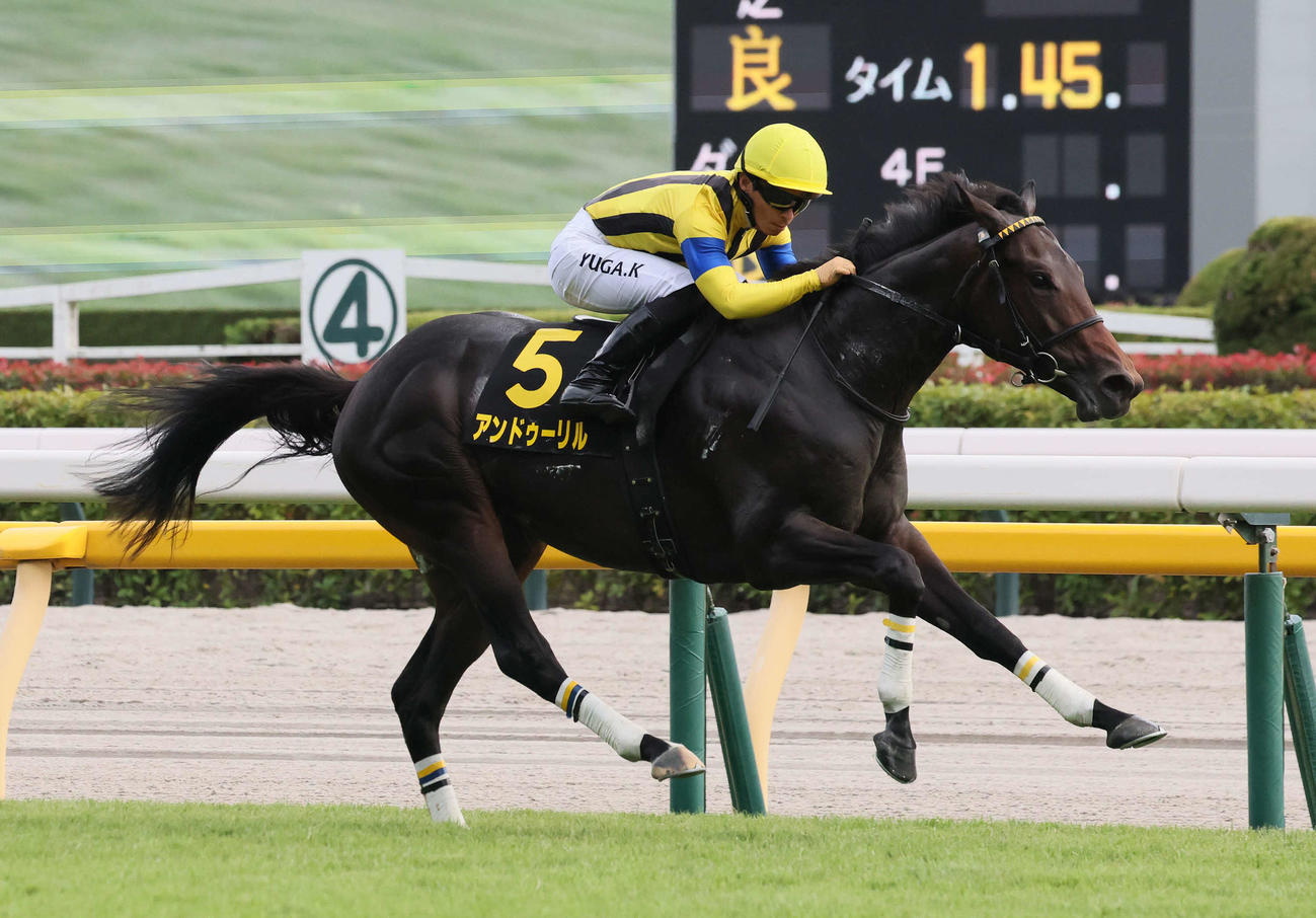 アイビーSを制したアンドゥーリル