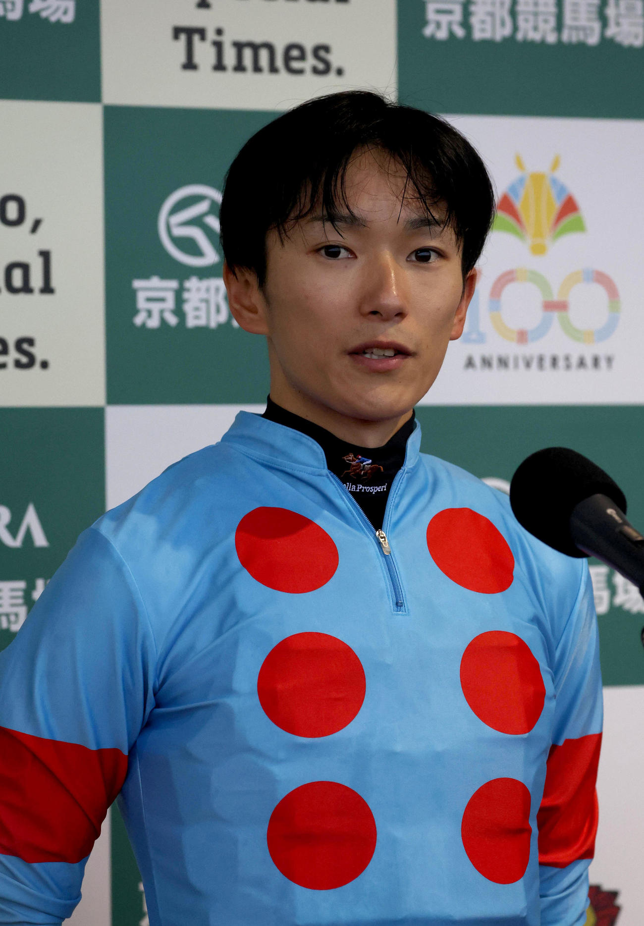 坂井瑠星騎手（2025年11月9日撮影）