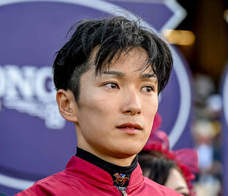 BCクラシックを制した坂井瑠星騎手（C）Carlos J. Calo／Eclipse Sportswire／Breeders Cup