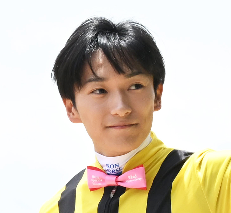 「ザ・ロイヤルファミリー」に出演した坂井瑠星騎手（2025年撮影）