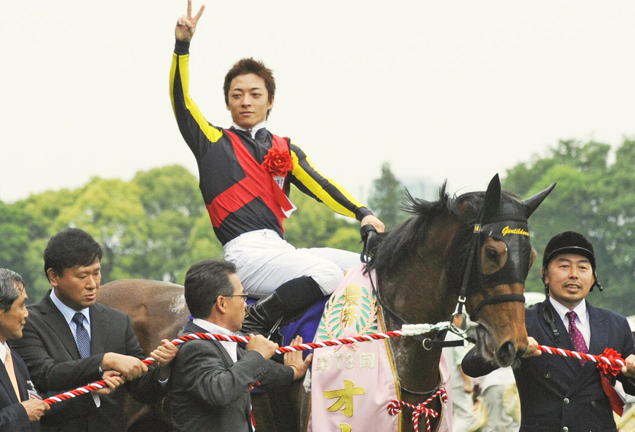 12年オークスをジェンティルドンナで制した川田将雅騎手