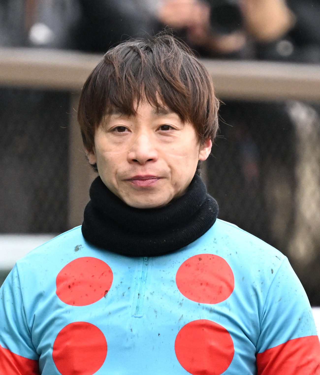 池添謙一騎手（2025年2月2日撮影）