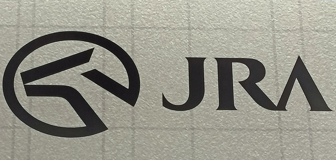 JRAのロゴ（2024年撮影）