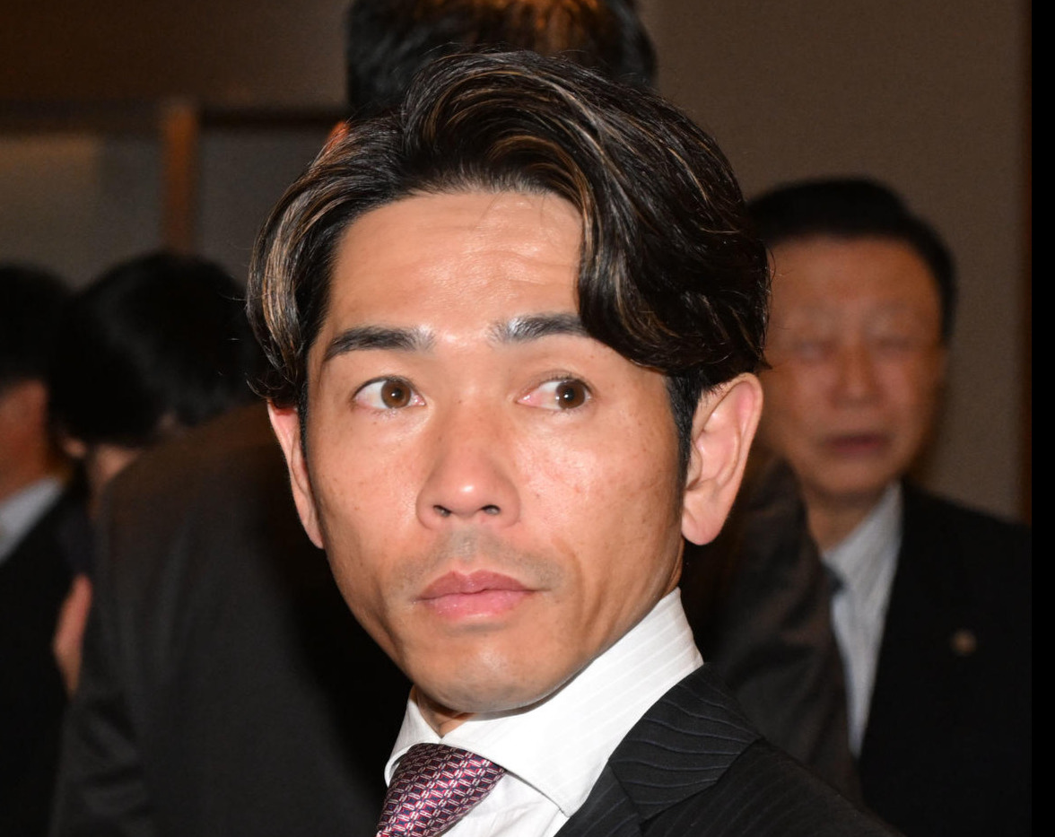 ジャパンCウェルカムパーティーに訪れた戸崎騎手