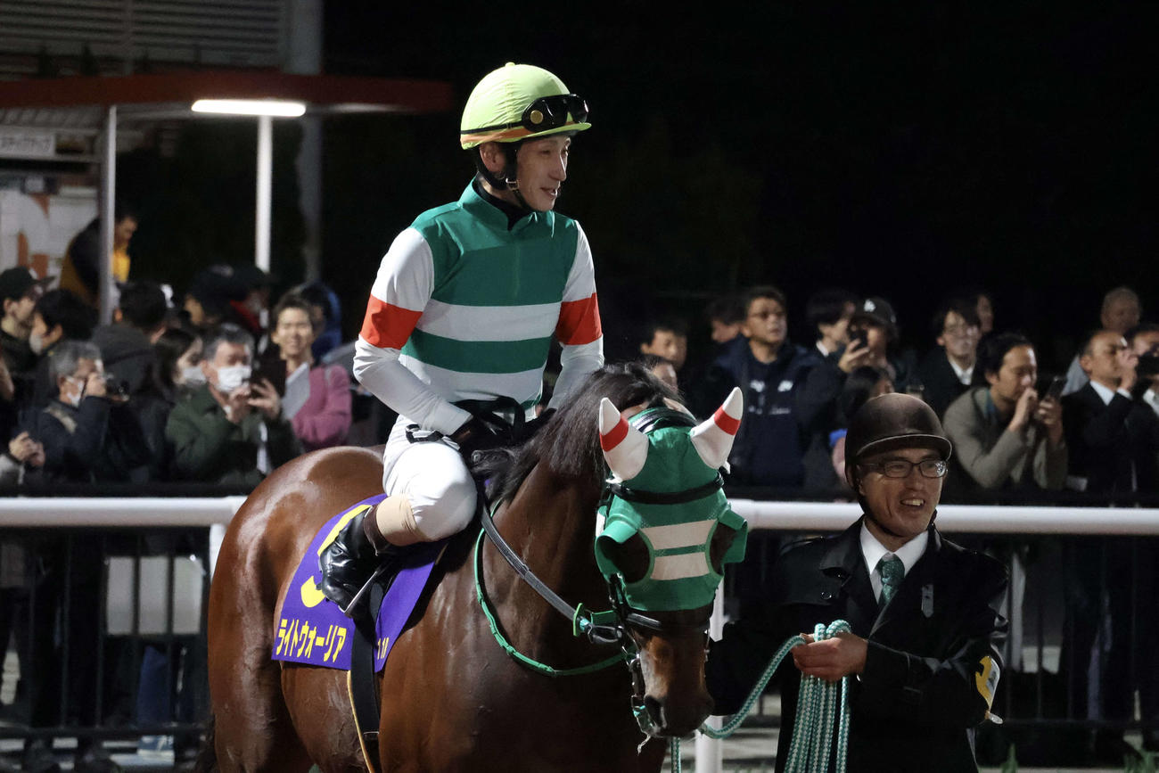 ラストランの勝島王冠に臨んだライトウォーリア