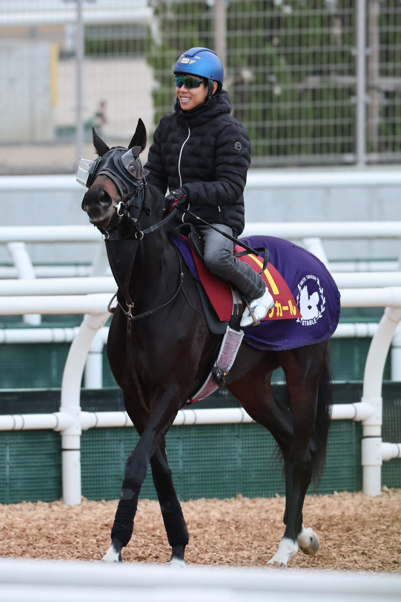 3日、北村友一騎手が騎乗したアランカール