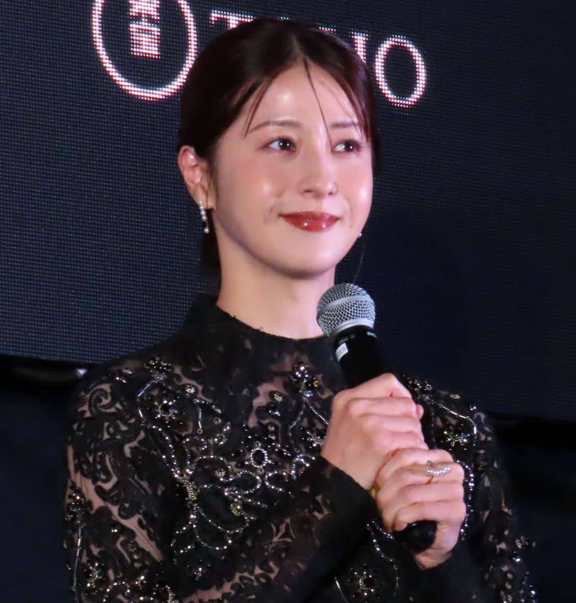 松本若菜（2025年10月10日撮影）