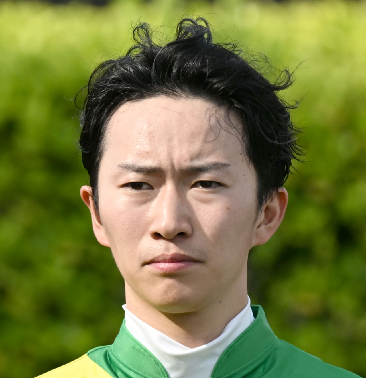菅原明良騎手（2025年4月撮影）