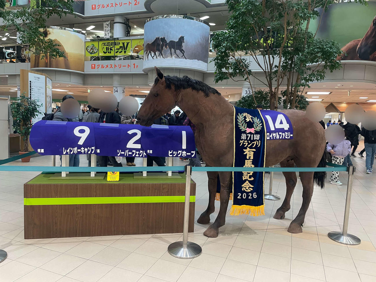 26年有馬記念優勝レイが懸かったロイヤルファミリー像