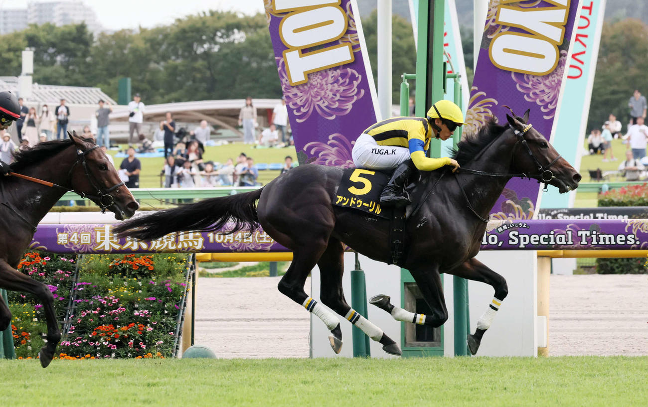 アイビーSを制したアンドゥーリル