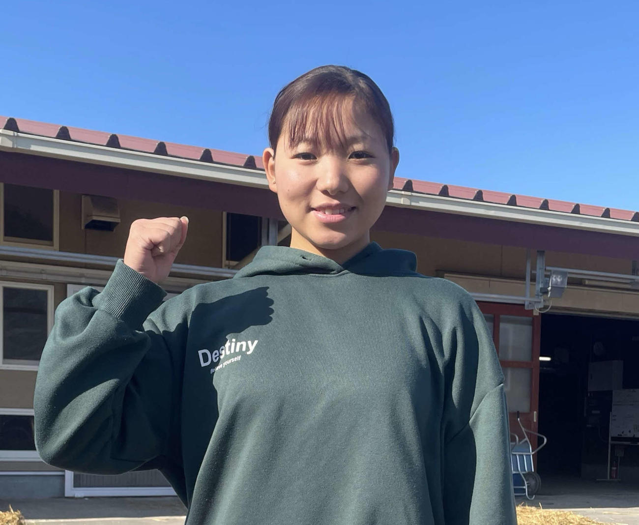 ホープ賞を受賞した小林美騎手