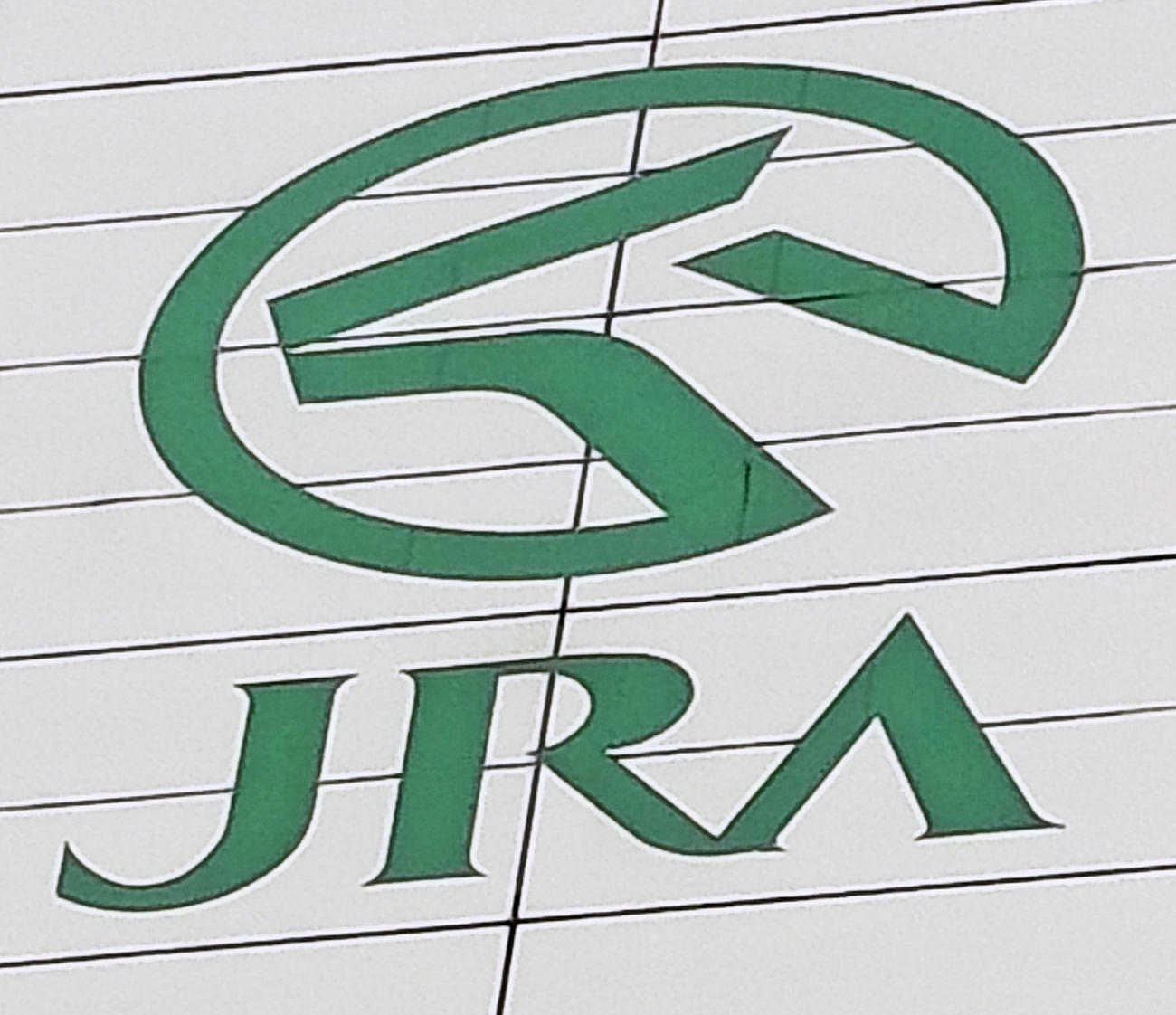 JRAのロゴ（2024年撮影）