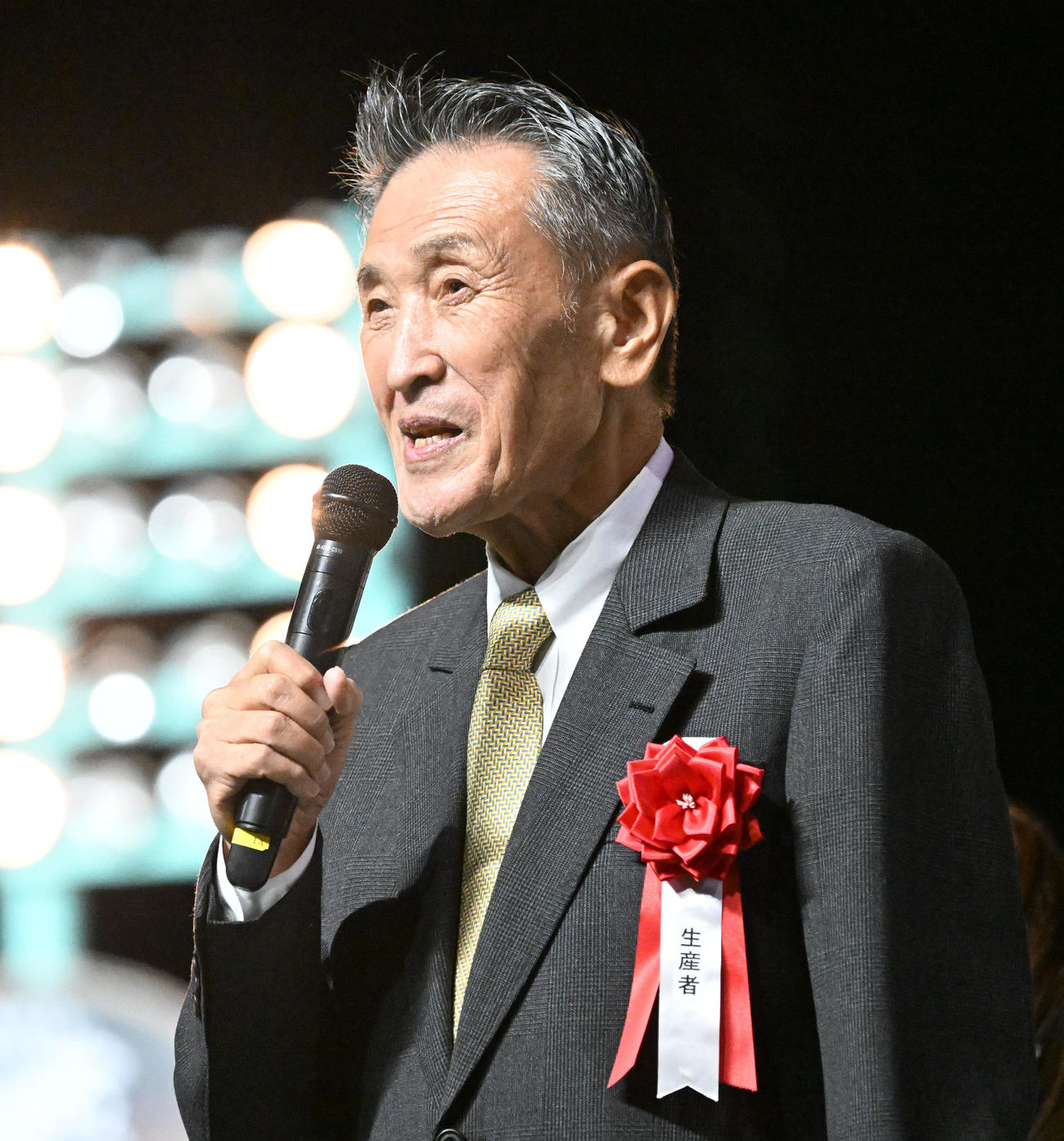 ノーザンファーム吉田勝己代表（2025年11月3日撮影）