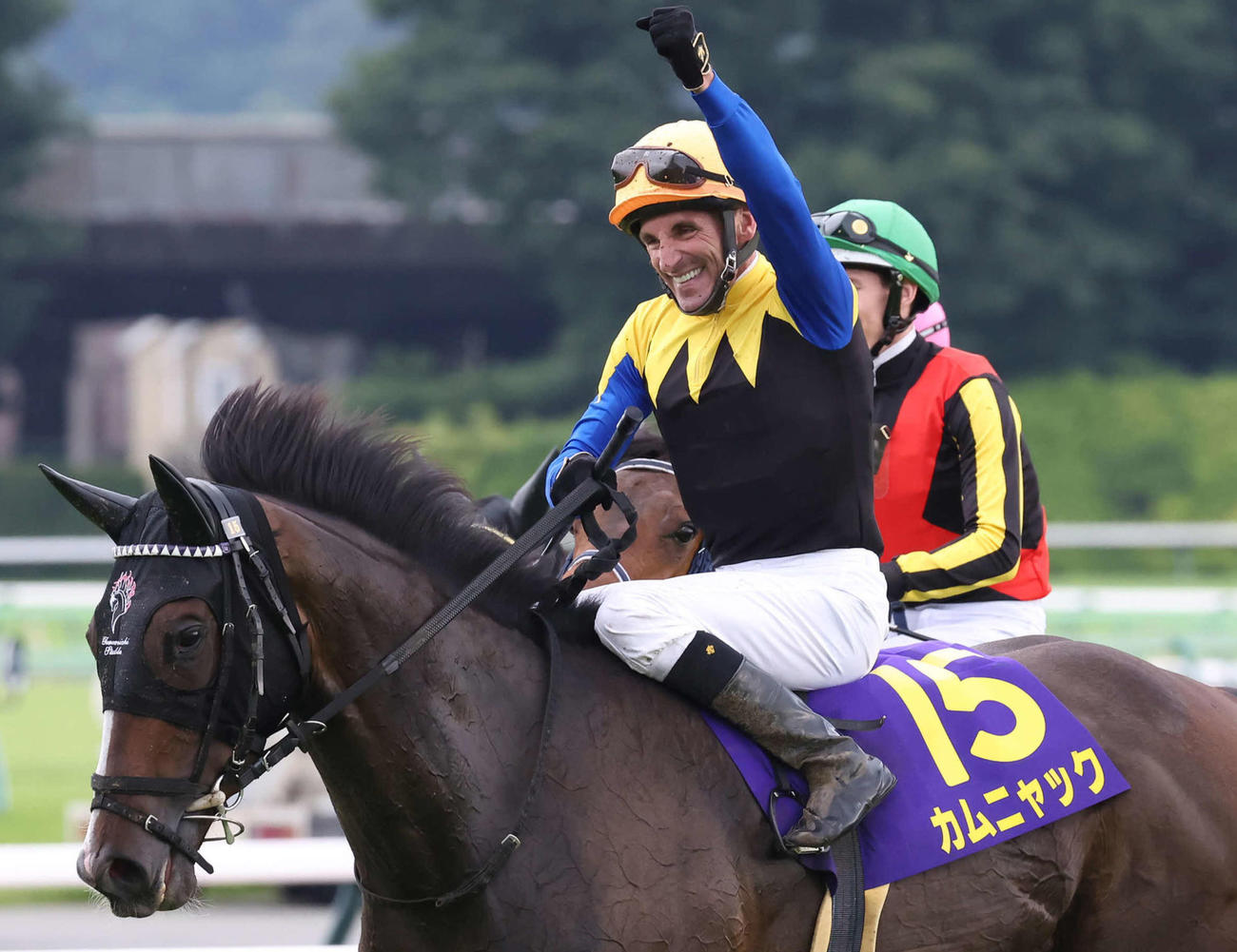 カムニャックでオークスを制したシュタルケ騎手