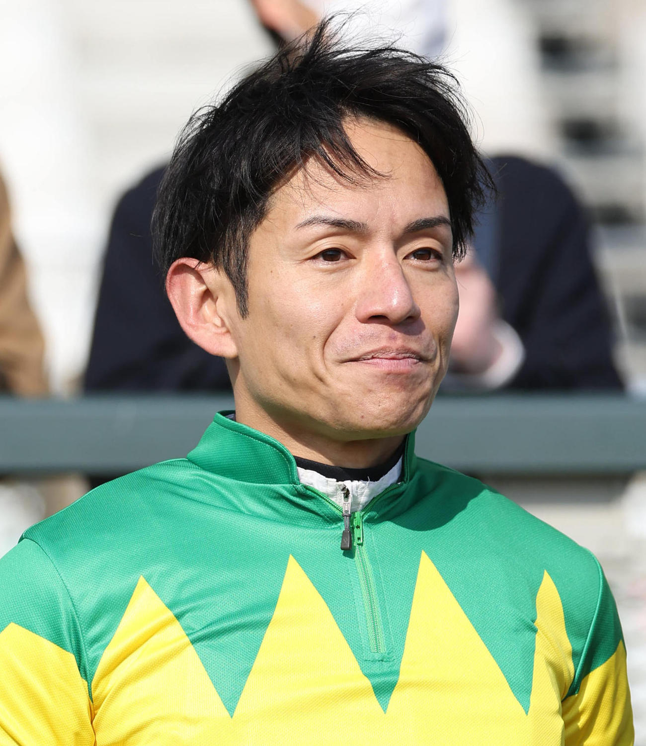 復帰後初勝利を挙げた浜中俊騎手（撮影・白石智彦）