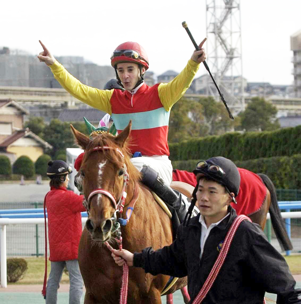 03年吉野ヶ里特別をマルブツカイウンで制したルメール騎手