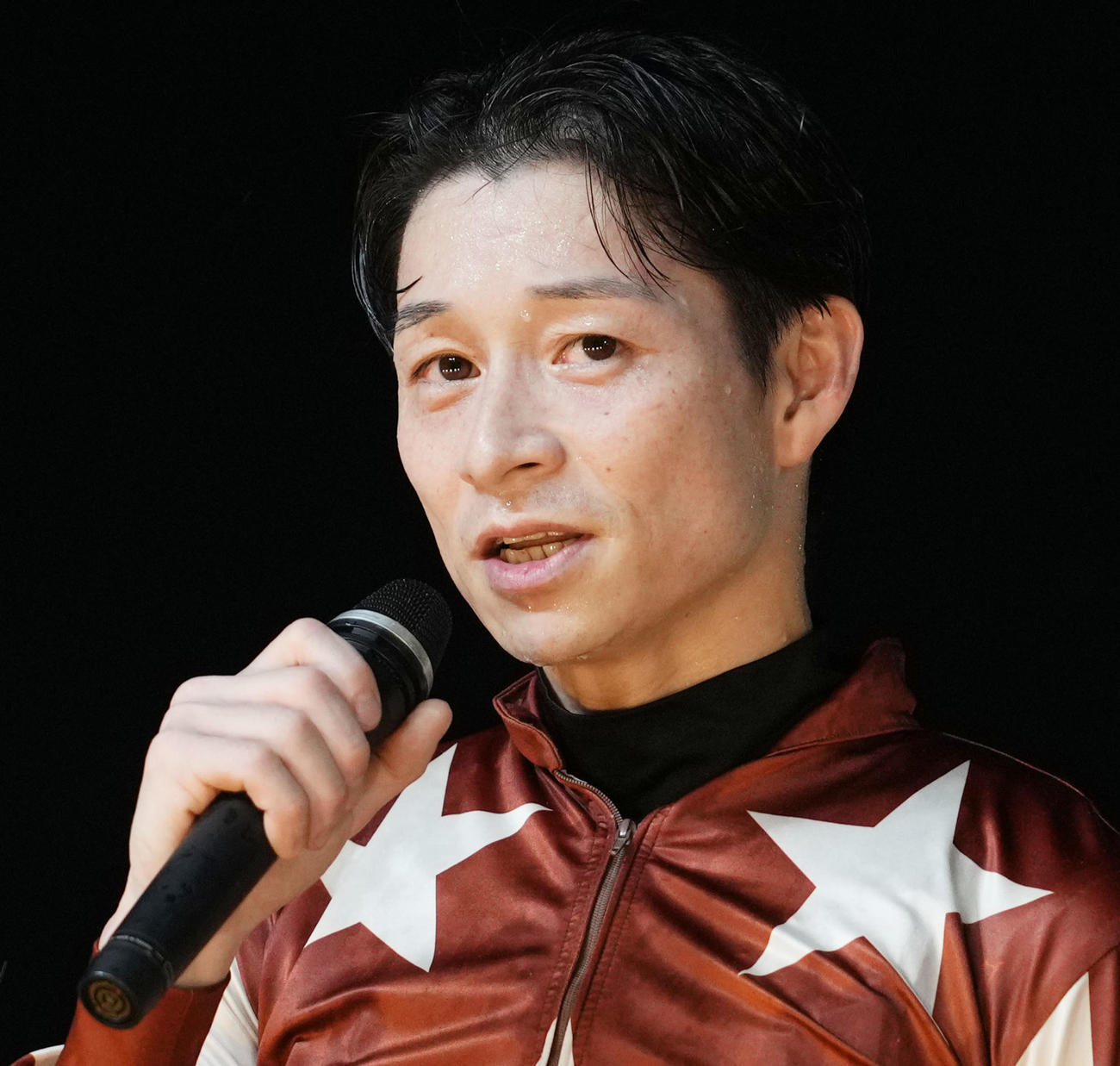 御神本訓史騎手（2023年7月12日撮影）