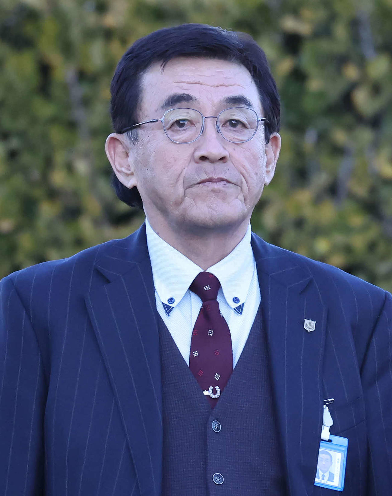 西園正都調教師（2025年1月撮影）