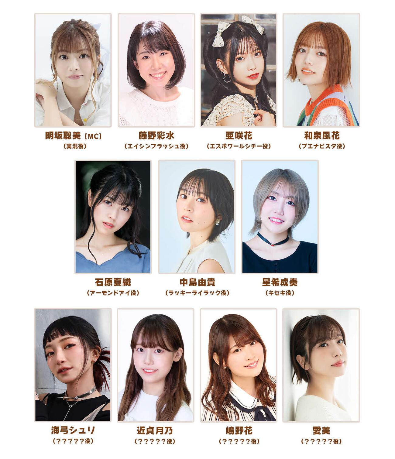 「ぱかライブTV Vol.62 5th Anniversary Umazing Special！」の出走者