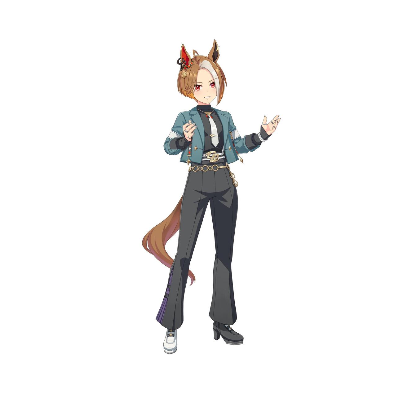 「ウマ娘」の新キャラクタ－として発表されたカジノドライヴ（C）Cygames, Inc.