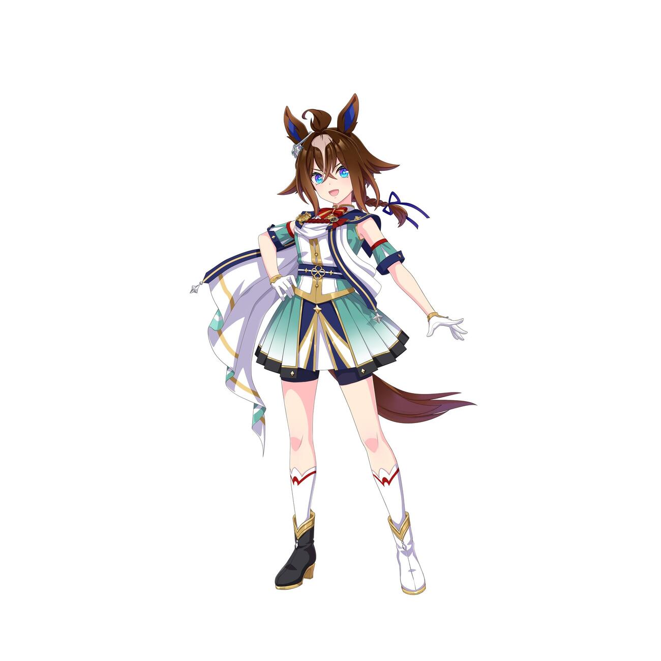 「ウマ娘」の新キャラクタ－として発表されたエピファネイア（C）Cygames, Inc.