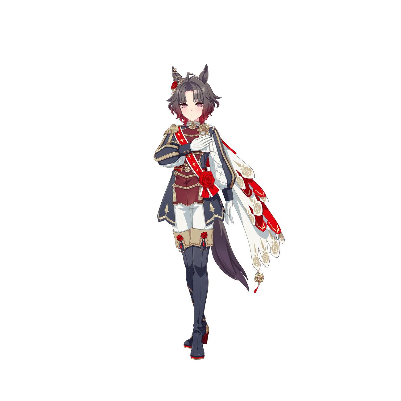 「ウマ娘」の新キャラクタ－として発表されたローズキングダム（C）Cygames, Inc.